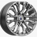 Диск колеса литой R19х8,5J, PCD 6x139,7, ET36, DIA100,1 "Дарк платинум (Кортес) "