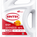 Охлаждающая жидкость Антифриз Sintec Luxe G12+ красный -40  6 кг. Акция 6кг по цене 5кг