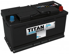 Аккумулятор "TITAN" EUROSILVER  85 Ah, 12V пуск.ток 800 А обратная полярность (- ; +), Газель NEXT