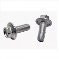 Болт М6х1х 16 с зубчатым буртом