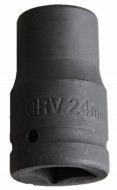 Головка  6-гранная для ручного гайковерта х 24 мм