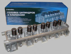 Головка блока цилиндров ГАЗ-53, 3307, 66, ПАЗ АИ-92 газ-бензин (без прокладки и крепежа)