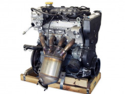 Двигатель с оборудованием LADA Priora 1.6L "16V" (98л.с.) Евро-4 электр. дросель, без генератора, под ГУР, под кондиционер