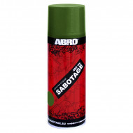 Краска (аэрозоль) ABRO SABOTAGE зеленая травяная 400 мл