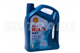 Масло моторное Shell Helix HX7 10W40 SP, A3/B4 п/синтетика  4 л