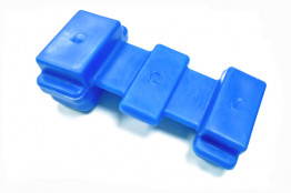 Подушка рессоры УАЗ-452, 3741 полиуретан "синий"