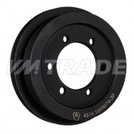 Шкив привода вентилятора Газель Бизнес дв.4216 Евро-3 (поликлиновый ремень) "Оригинал"