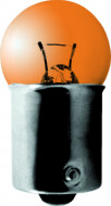 Лампа одноконтактная (габарит, поворот, стоп-сигнал) 12Vх 5W (цоколь BA15s) R5W оранжевая