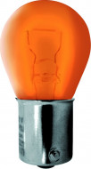 Лампа одноконтактная (габарит, поворот, стоп-сигнал) 12Vх21W (цоколь BA15s) оранжевая