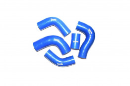 Патрубки радиатора Газель 406 дв. (к-т 5 шт) силикон синий