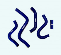 Патрубки отопителя Валдай дв. ММЗ (к-т 5 шт) силикон синий