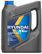 Масло моторное HYUNDAI XTeer Diesel Ultra 5W-30 SN/CF синтетика  4 л