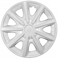Колпак колеса R14 "ШАТТЛ" (к-т 2 шт) белый глянец