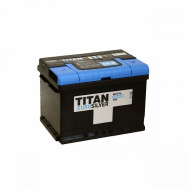 Аккумулятор "TITAN" EUROSILVER  60 Ah, 12V пуск.ток 600 А обратная полярность (- ; +)
