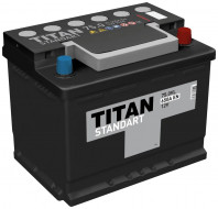 Аккумулятор "TITAN" STANDART  75 Ah, 12V пуск.ток 650/700 А обратная полярность (- ; +)