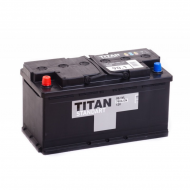Аккумулятор "TITAN" STANDART  90 Ah, 12V пуск.ток 740 А прямая полярность (+ ; -)