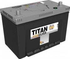 Аккумулятор "TITAN" ASIA SILVER 100 Ah, 12V (D31) пуск.ток 850 А прямая полярность (+ ; -)