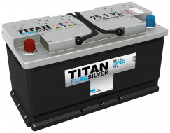 Аккумулятор "TITAN" EUROSILVER  95 Ah, 12V пуск.ток 840/920 А прямая полярность (+ ; -)