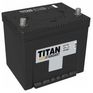 Аккумулятор "TITAN" ASIA STANDART  62 Ah, 12V (D23) пуск.ток 520/550 А прямая полярность (+ ; -)