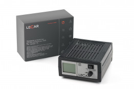 Зарядное устройство "LECAR-21" напряжение 12 В, ток 0,4-7 А, цифровой ЖК дисплей