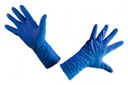 Перчатки рабочие латексные неопудренные High Risk (EL3), Clean+Safe р-р XL