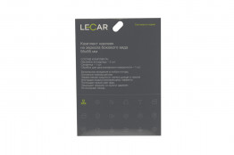 Комплект наклеек на зеркала заднего вида против капель LECAR  95х95 мм (к-т 2 шт)