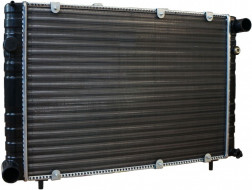 Радиатор охлаж. ГАЗ-3110, 31105 дв.ЗМЗ (2-х ряд.) алюминиевый "SOFICO"