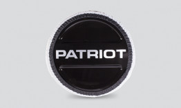 Чехол запасного колеса УАЗ Patriot с 2014 г.в. "Черный металлик"