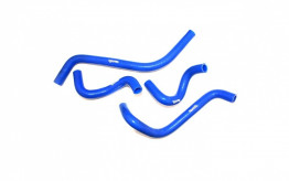 Патрубки отопителя ВАЗ-2108-2109, 2113-2115 (к-т 4 шт) инж. силикон синий