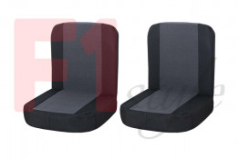 Чехлы сидений УАЗ-452 (2-х мест.) жаккард, спинки 500мм, без подголовников, а/м с сидениями  старого образца