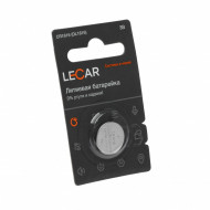 Батарейка LECAR CR1616 литиевая дисковая (1 шт. в блистере)