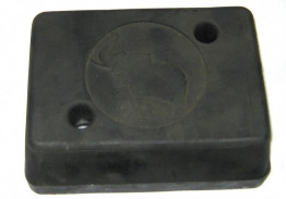 Отбойник прицепа SCHMITZ (165х125х60) задний резиновый "Оригинал"