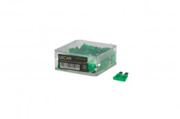 Предохранители LECAR Стандарт 30А, 50 шт., пластиковый бокс