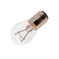 Лампа двухконтактная (поворот, стоп-сигнал) 12Vх21/4W смещен. цоколь белая "ORIGINAL"