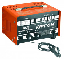 Зарядное устройство "КРАТОН ВС-20" напряжение 12/24 В, ток 16/25 А, емкость 92-250 А*ч
