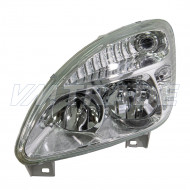 Фара ГАЗель левая Н/О габарит снаружи, стекло