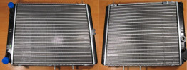 Радиатор охлаж. ИЖ-2141 Москвич (2-х ряд.) алюминиевый