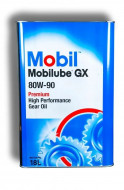 Масло трансмиссионное Mobil Mobilube GX 80W-90 GL-4 минеральное 18 л