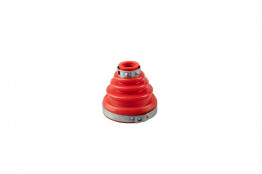Пыльник ШРУСа карданного вала ВАЗ-2121-2123 (пыльник, смазка, стопорное кольцо, хомут - 2 шт) красный