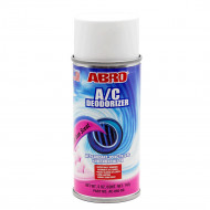 Очиститель кондиционеров ABRO дезодорант с ароматом Бубль Гум 142 г. Дымовая шашка.