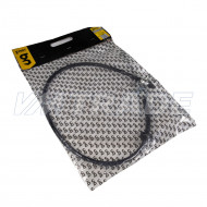 Трос газа Валдай в оплетке черной