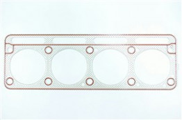 Прокладка ГБЦ УАЗ, Газель (D=100 мм.),  Газель-Бизнес дв.4216 с герметиком (стальная)