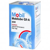 Масло трансмиссионное Mobil Mobilube GX-A 80W минеральное 18 л