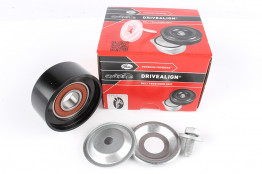 Ролик натяжителя ремня генератора LADA Largus, Renault Logan I, Sandero, Duster дв.K4M, ВАЗ 21129 (с ГУР и АС) обводной