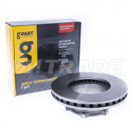 Диск тормозной Газель NEXT, Соболь NN передний, вентилируемый