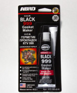 Герметик - прокладка черный  999 ОЕМ силиконовый 42 г без запаха
