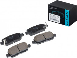 Колодка тормозная NISSAN X-Trail, Qashqai, Tiida, INFINITI FX, G, SUZUKI (к-т 4шт) задняя