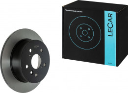 Диск тормозной Toyota Camry (V40, V50) 06-, задний, не вентилируемый, 281*66,8*10мм, 5 отверст