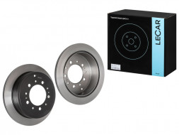 Диск тормозной Toyota Land Cruiser 200 07-, задний, вентилируемый, 345*76,4*18мм, 5 отверст