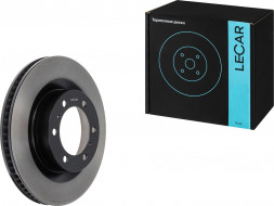 Диск тормозной Toyota Land Cruiser Prado (J150) 09-, Lexus GX460 (J150) 09-, передний, вентилируемый, 338*68,4*32мм, 6 отверст